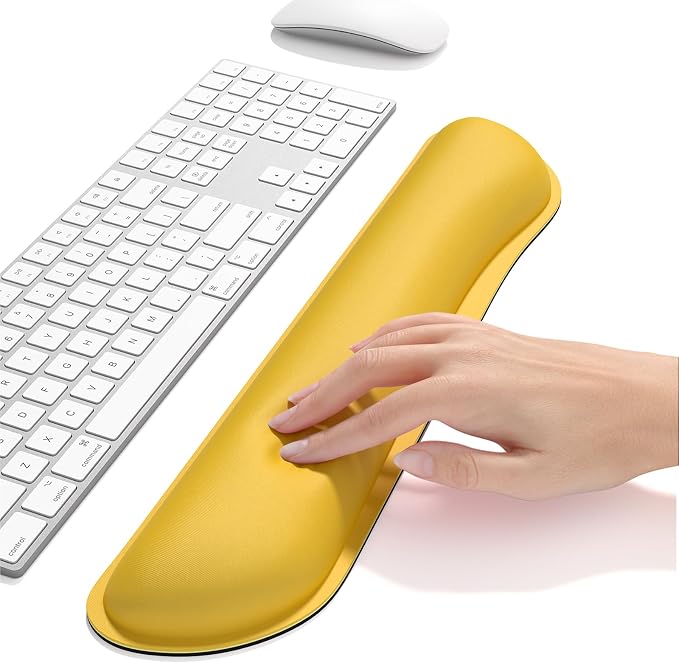 Dapesuom Enlarge Keyboard Wrist Rest, Cute Memory Foam Keyboard Wrist Cushion - Image 5
