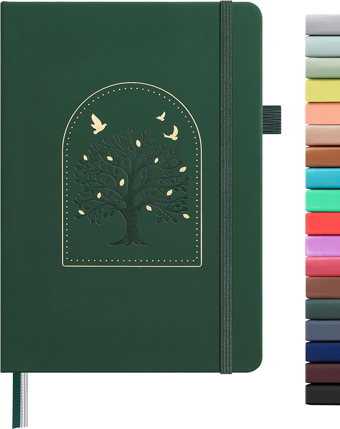 &And Per Se Lined Hardcover Notebook – A5 5.7"x8" College Ruled, 160 Pages by AndPerSe