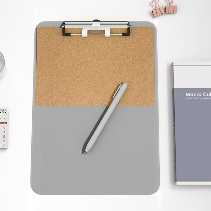 Hongri Plastic Clipboard with Pen Holder, Nurses and Women, Low Profile Clip - Image 8