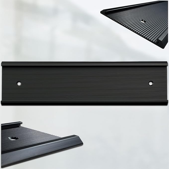 10 Pack 2” x 10” Aluminum Name Plate Holders - Image 2