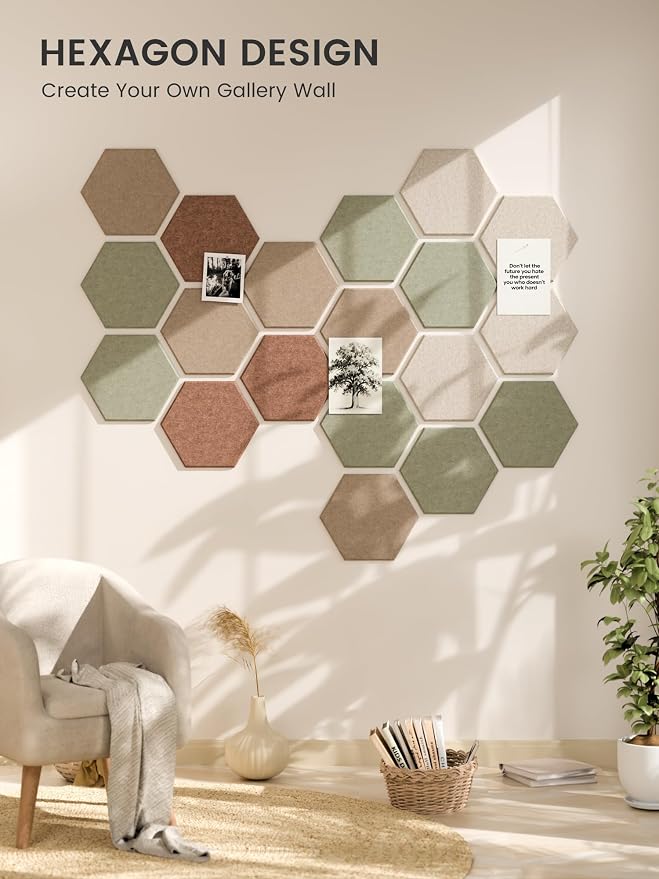 Fluxynara Hexagon Cork Board Alternative - Image 6