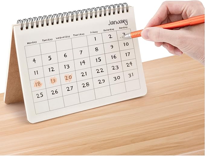 12 Pack Unlined Spiral Notebook- A5 Blank Journal, Unlined Notebook, Soft Cover Kraft Journal for Drawing, Writing, Office Supplies, School Supplies- 60 Sheets/120 Pages- 8.2 x 5.8-DeskLoop Office