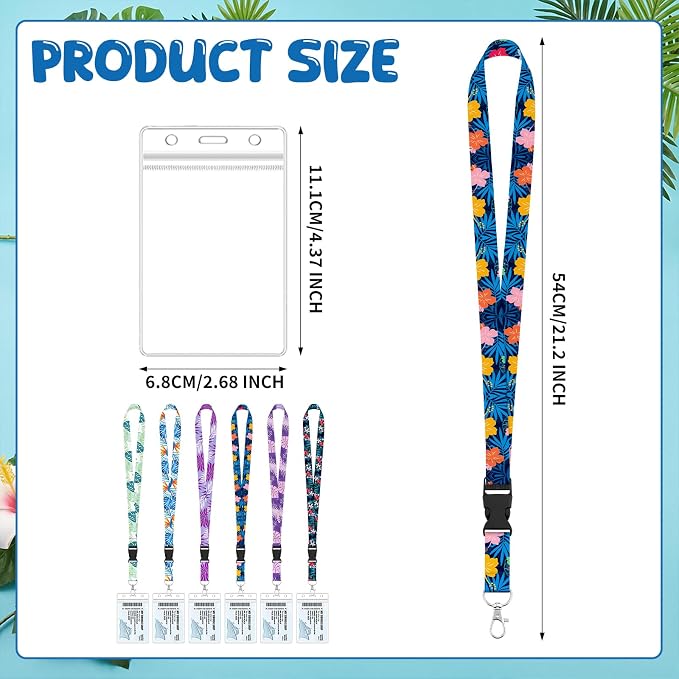 6 Pack Lanyards for Cruise Ship Cards - Image 2
