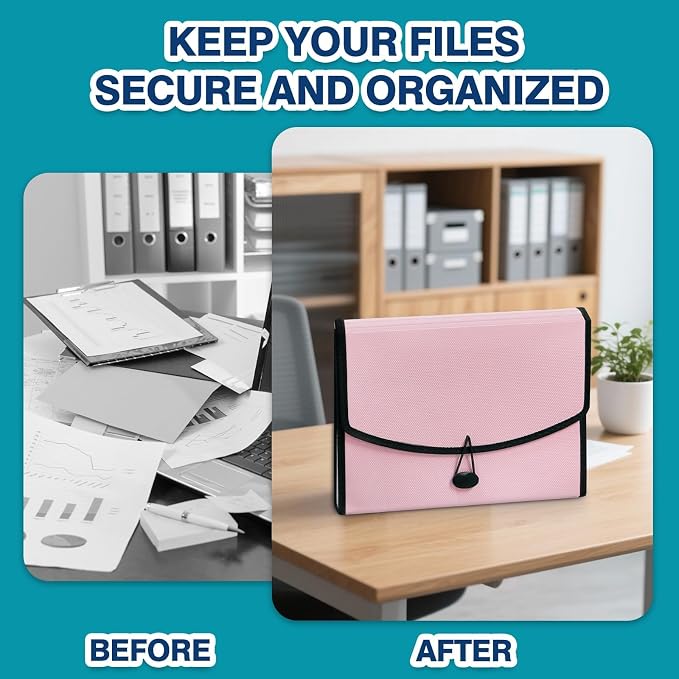 H4D 13-Pocket Accordion File Organizer - Image 6