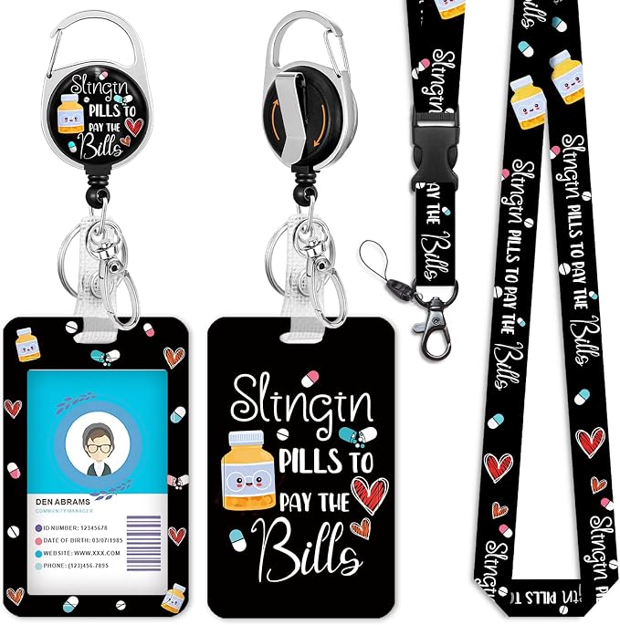 Pharmacy Pharmacist Chill Pill Lanyards by Giancomics