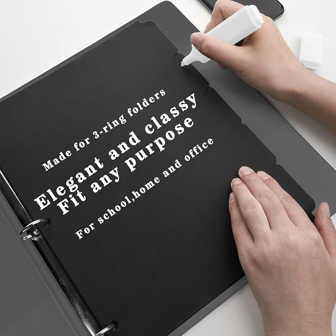 3 Ring Binder Dividers with 5-Tabs - Image 3