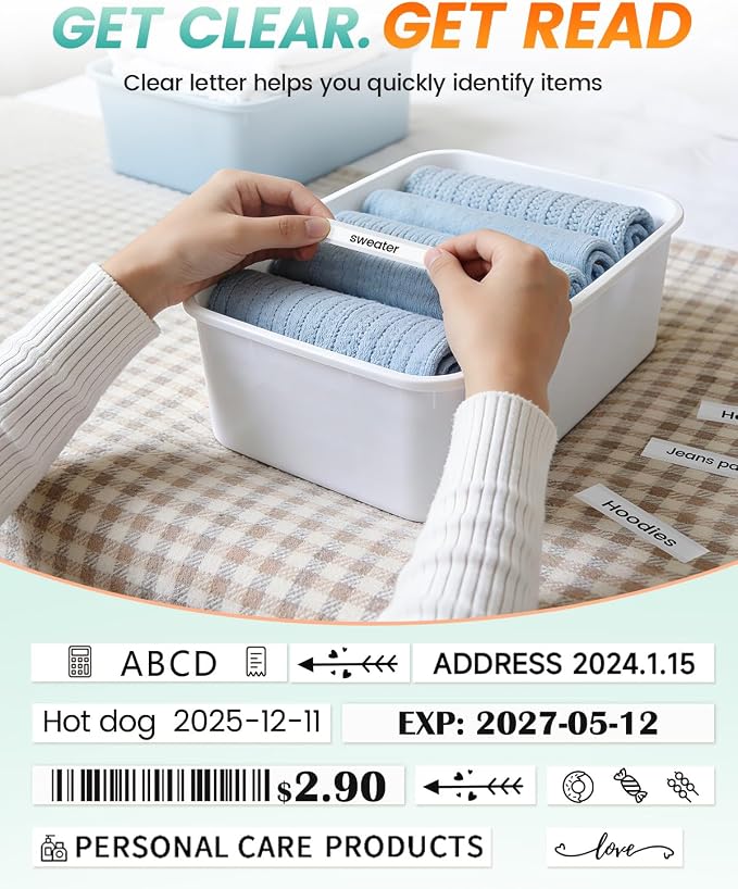 3.5mm Label Maker Tape Replacement - Image 3