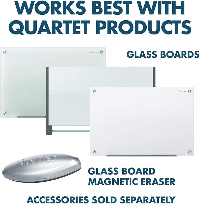 Quartet Glass Board Dry Erase Markers, Bullet Tip, 12 Pack - Image 5
