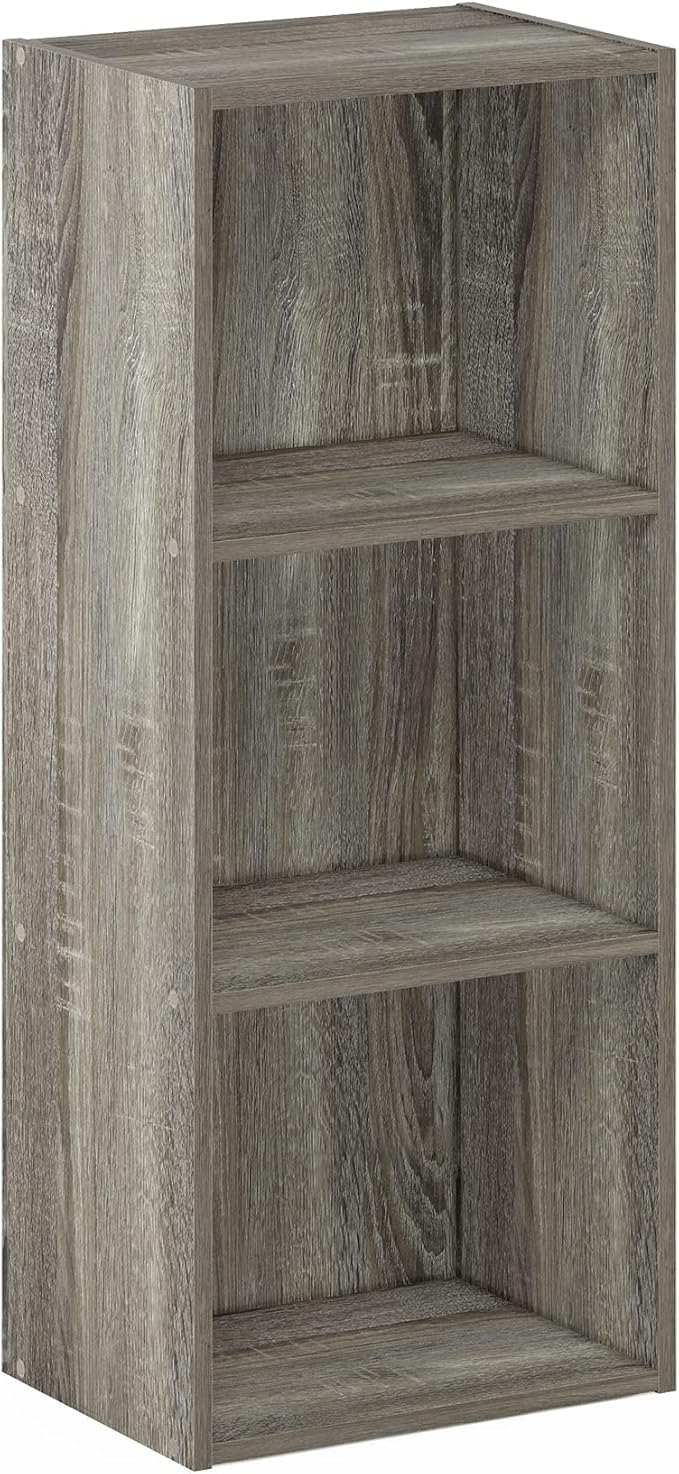 Furinno LUDER Book Shelf, 3-Cube Bookshelf, Bookcase - Image 7