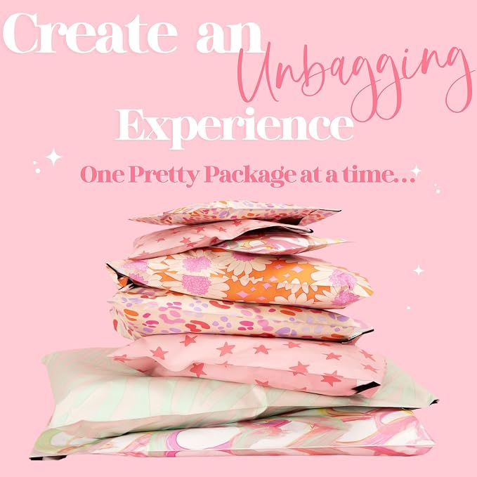 Pretty Package Store Poly Mailer 6x9, 100 Pack | Heavy Duty, Waterproof - Image 6