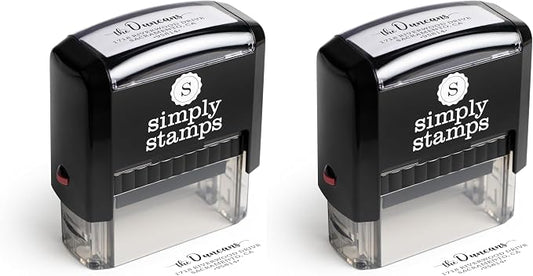 The Duncans Personalized Self-Inking Address Stamp | Envelope Return Address by 904Custom