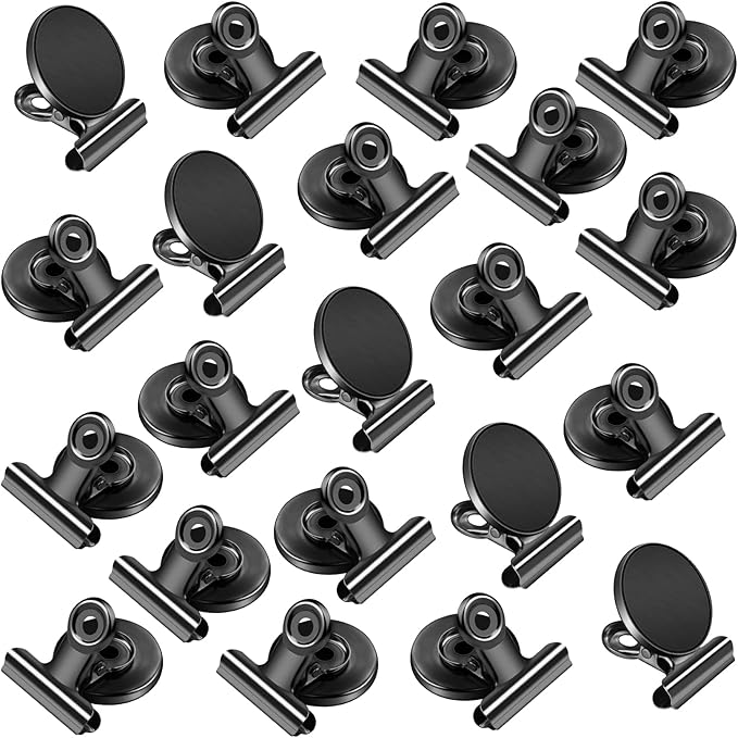 VNDUEEY 20 Pack Fridge Magnets Refrigerator Magnets, Strong Magnetic Clips by VNDUEEY