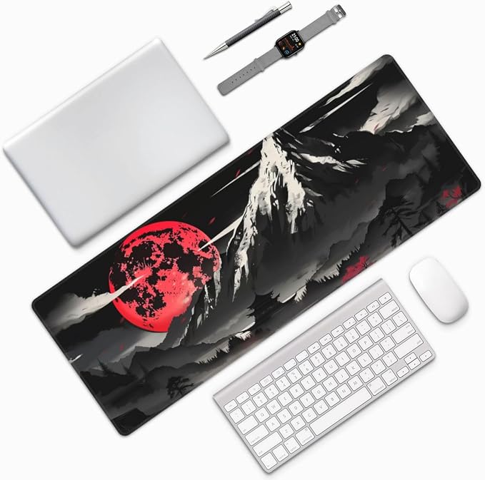 Extended Gaming Mouse Pad, Large Desk Mat XL Anime Mouse Pad Waterproof - Image 9