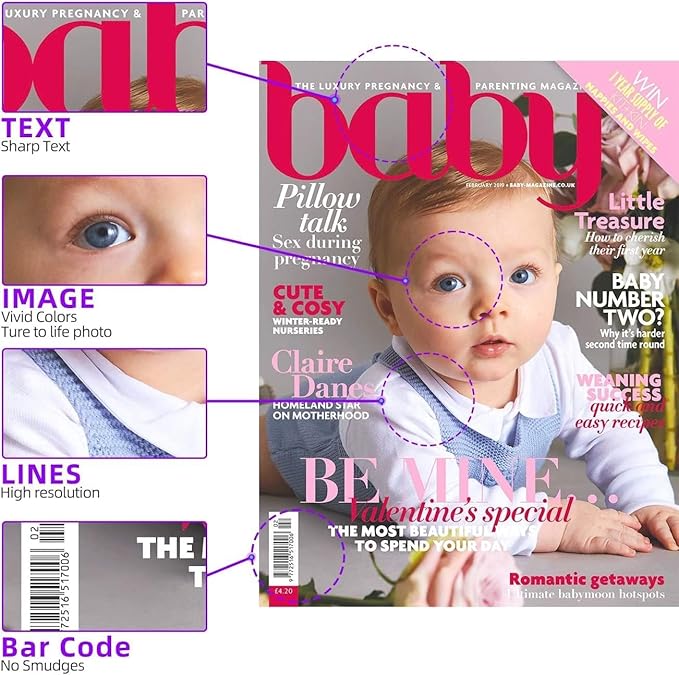 LC406 Ink Cartridges Compatible for Brother LC406 LC406XL Ink Cartridges Work for Brother MFC-J4335DW MFC-J4535DW MFC-J5855DW MFC-J6955DW MFC-J6555DW Ink (4 Pack)-DeskLoop Office