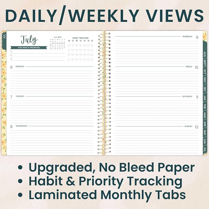 bloom daily planners 2026-2027 Planner 13 Month Academic Year Organizer - Image 2