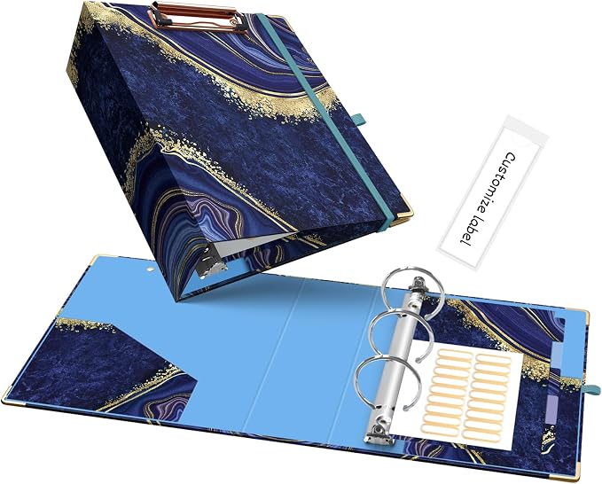 Ospelelf Mini 3-Ring Binder, Cute by OspelelfOfficeSupplies