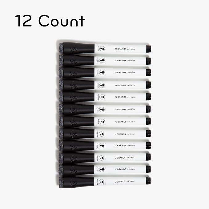 U Brands Fine Tip Dry Erase Markers - Image 2