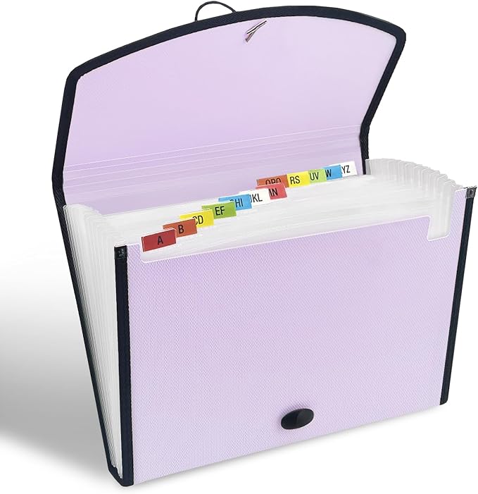 H4D 13-Pocket Accordion File Organizer - Image 2
