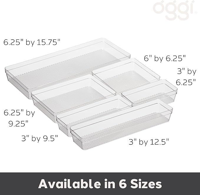 Oggi Clear Drawer Organizer - Image 4