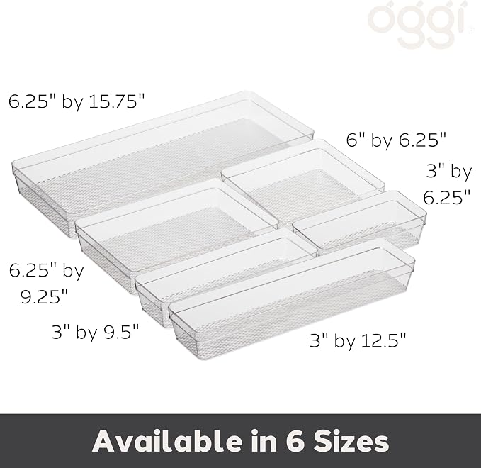 Oggi Clear Drawer Organizer - Image 4