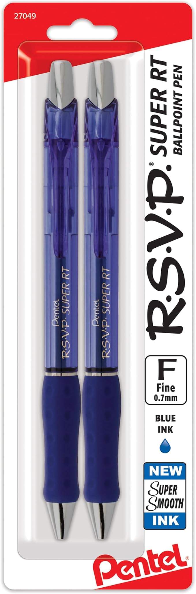 Pentel RSVP Super RT Ballpoint Pen, Fine Line by PentelofAmerica