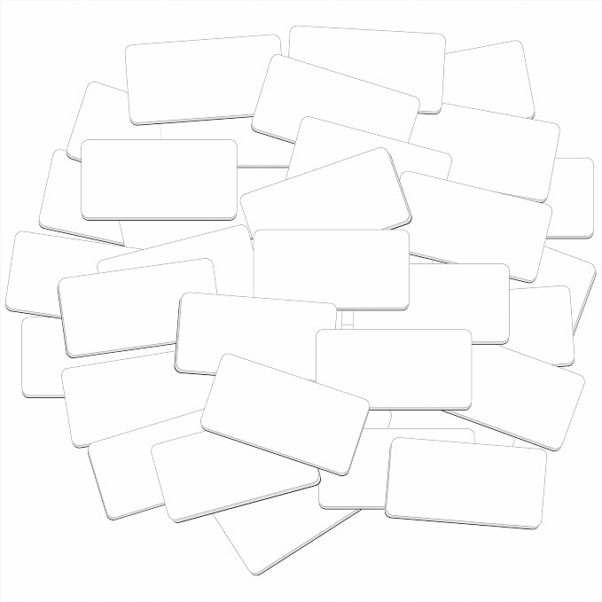 Magnetic Name Tag Label by SpriteGru