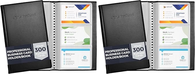 Ring Binder Depot Professional Business Card Holder/Book by Unknown