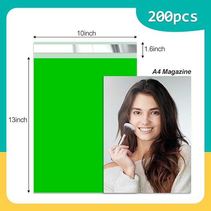 Poly Mailers 10x13 Inch 200 Pcs - Image 2