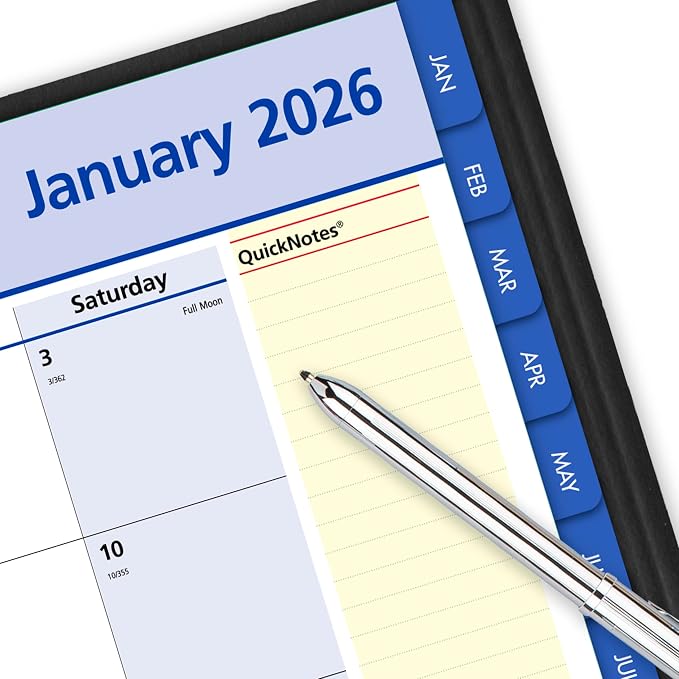 AT-A-GLANCE 2026 Appointment Book Planner, 8-1/4" x 11", QuickNotes - Image 5
