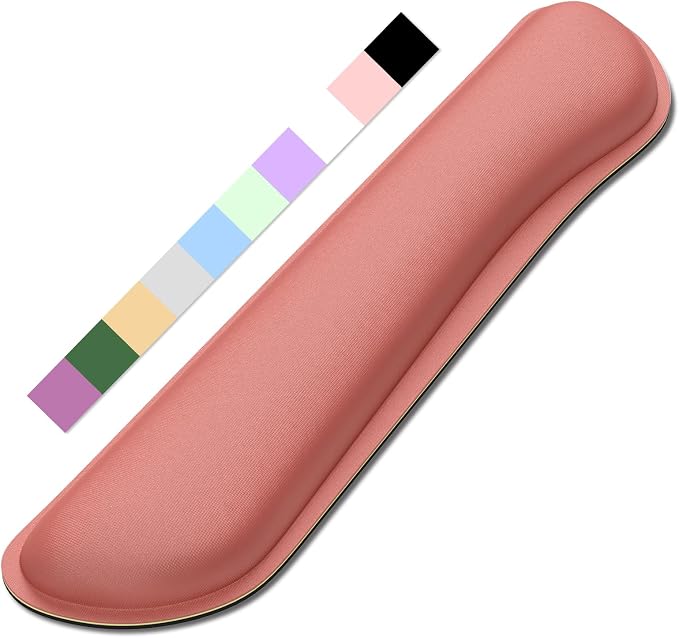 Dapesuom Enlarge Keyboard Wrist Rest, Memory Foam Keyboard Wrist Cushion by Unknown