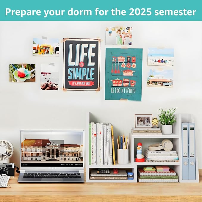 Desktop File Organizer Desk Organizer Shelf - Image 3