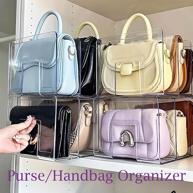 Purse Organizer for Closet, Desk File Holder for Book - Image 3