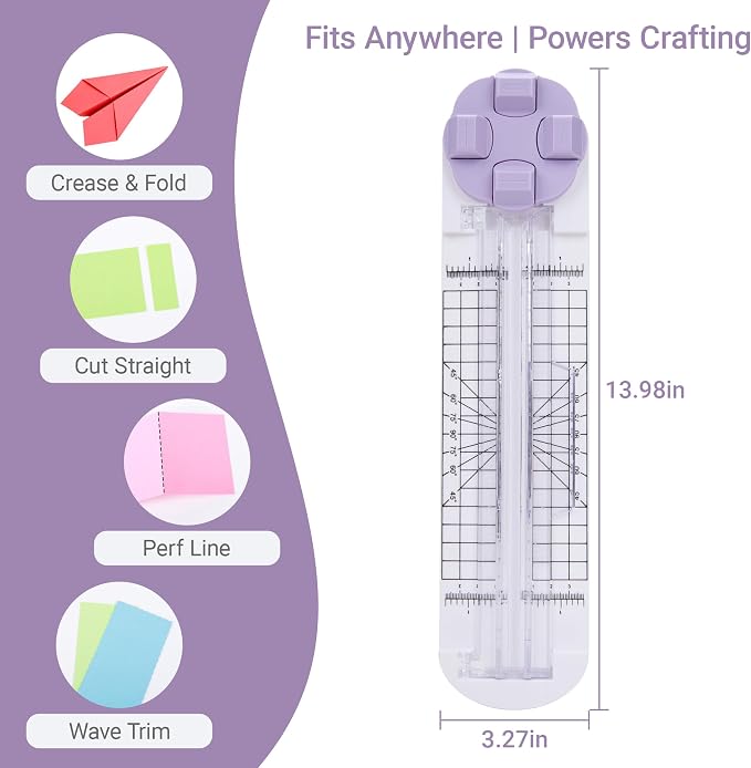 4-in-1 Rotary Paper Trimmer 9 Inch - Image 2
