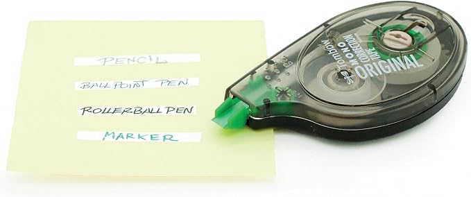 Tombow 68620 MONO Correction Tape, Non-Refillable, 1/6" x 394" - Image 3