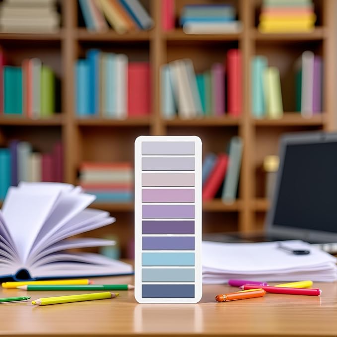 200 Pcs Sticky Index Tabs, Writable and Repositionable Book Flags Tabs Strip - Image 7