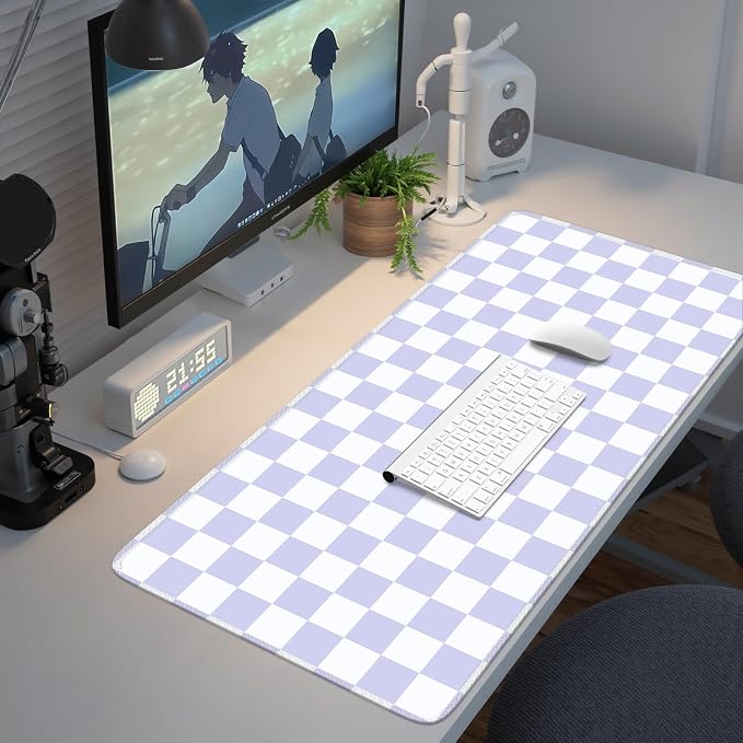 iCasso Desk Pad Mat, Desk Matt for Desktop, Cute XXL Large Mouse Pad, Anti-Slip - Image 7