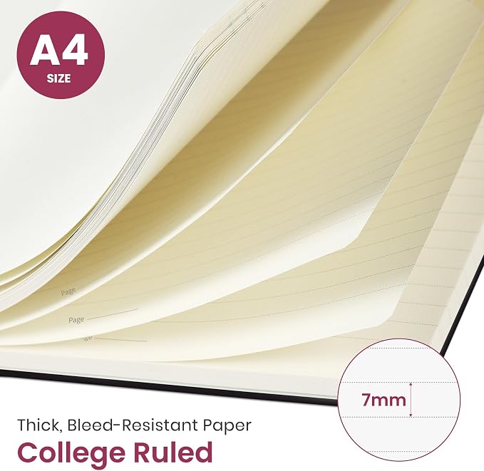 Taja Large Spiral Lined Journal - Image 2