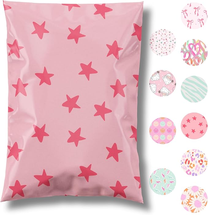 Pretty Package Store Poly Mailer 6x9, 100 Pack | Heavy Duty, Waterproof by PrettyPackageStore