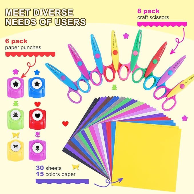 UCEC 44 Pack Arts and Crafts Supplies Kit - Image 2
