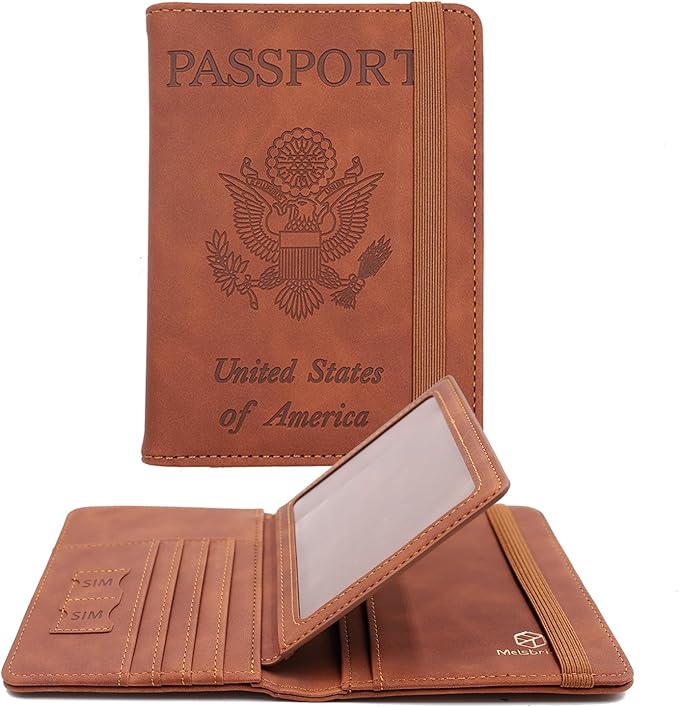Melsbrinna Rfid Passport Holder by Melsbrinna