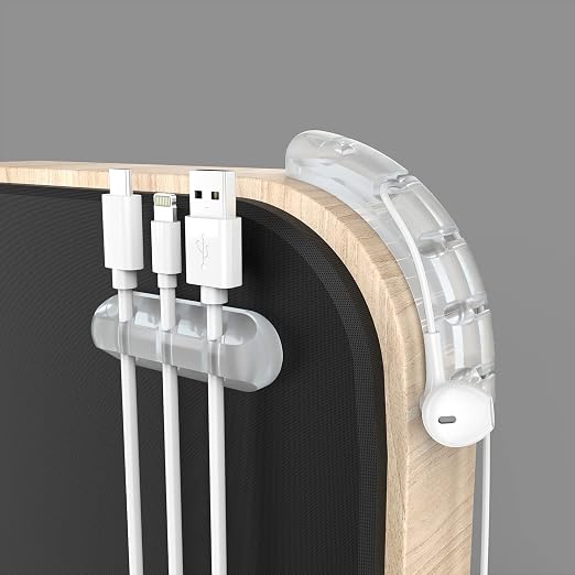 INCHOR Cord Organizer, Cable Organizers USB Cable Holder Wire Organizer Cord - Image 6