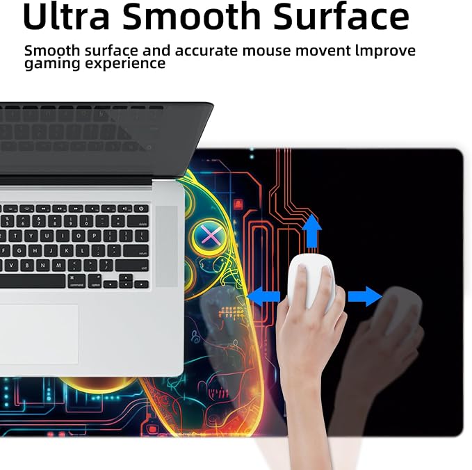 Galdas Gaming Mouse Pad XXL XL Large Long Extended Big Mousepad Non-Slip Rubber - Image 5