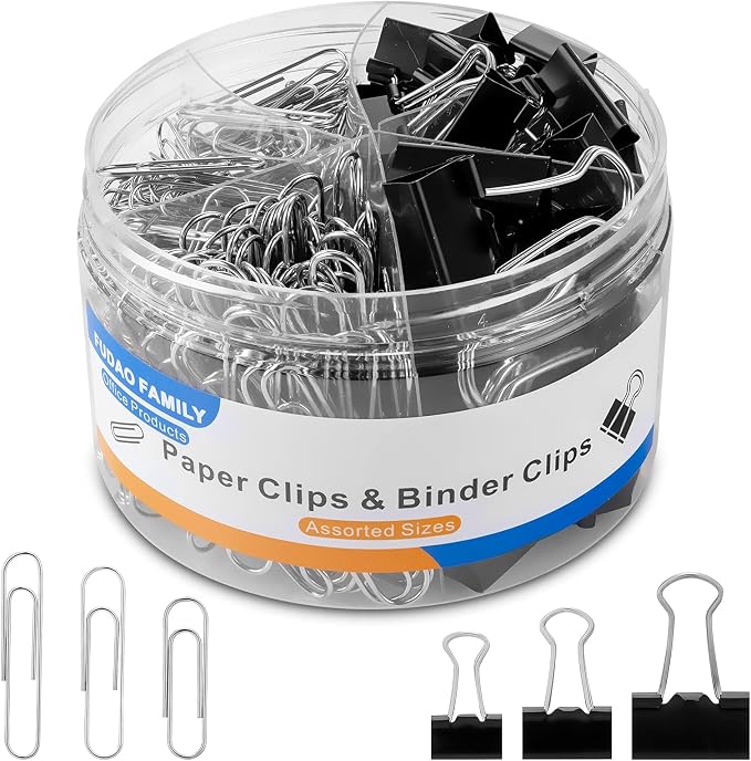 FUDAO FAMILY Paper Clips & Binder Clips by FUDAOFAMILY