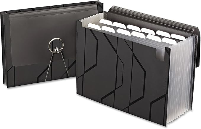 Pendaflex Sliding Cover Expanding File, 13 pockets, Letter Size by TOPSProducts