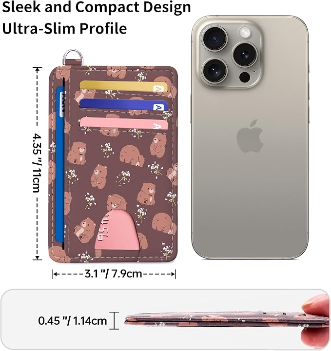 Mayski Slim Wallet, Credit Card Holder - Image 6
