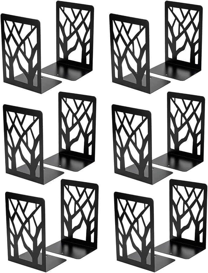 MaxGear Book Ends Tree Design Modern Bookends by MaxGear