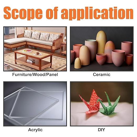 150ML Wood & Parquet Adhesive, Welding High-Strength Oily Glue, Universal Super Glue Gel, Instant Bonding, Strong Adhesion, Repairs Last Long Time for Metal, Wood, Ceramics,Leather, Glass (3Pcs)-DeskLoop Office