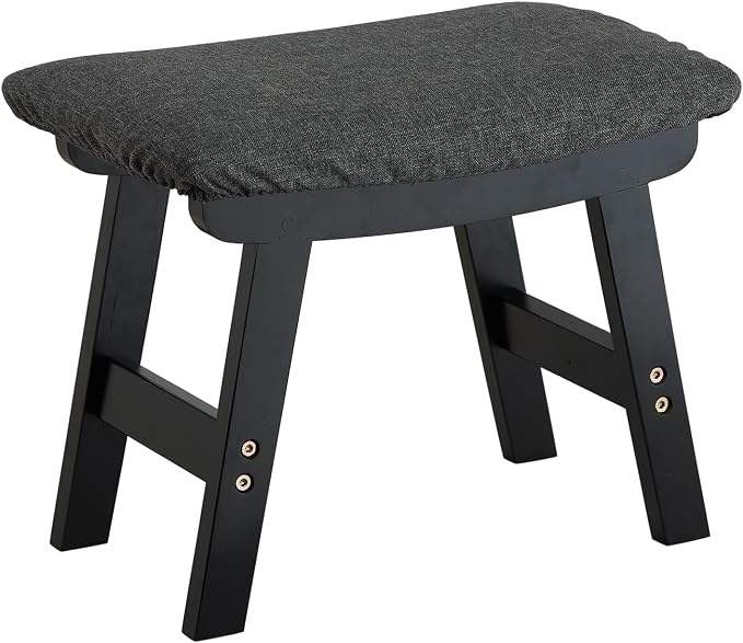Foot Stool Ottoman Foot Rest Under Desk, Small Stool - Image 8