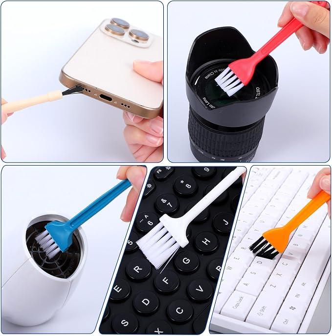 25 Pcs Mini Keyboard Cleaning Brushes Kit Electronic Dust Clean Brush Small - Image 5