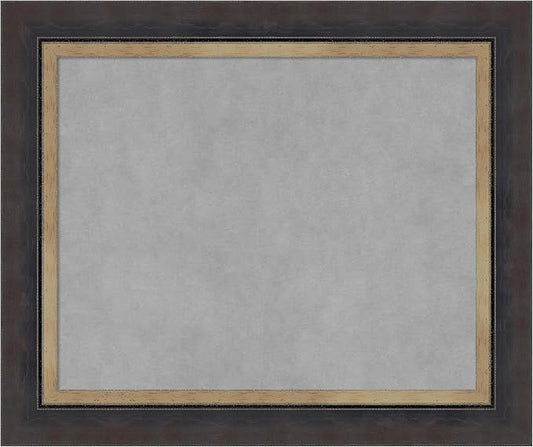 Amanti Art Black Framed Magnetic Board 21x25 Small Vision Board by AmantiArt